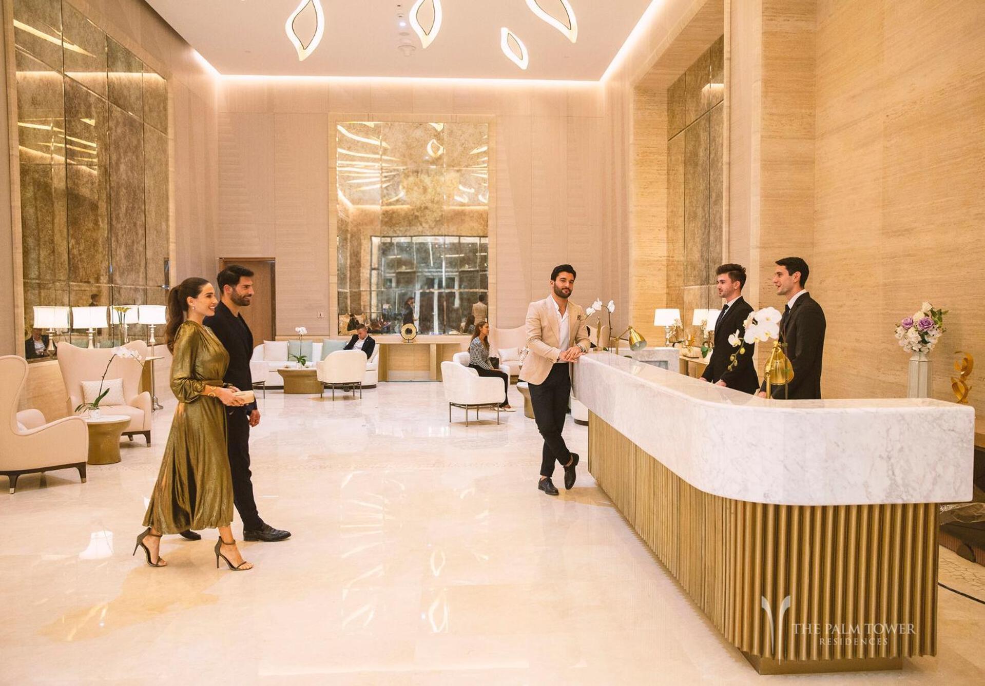 Ultra Luxury Palm Tower With Shared Hotel Facilities Дубай Экстерьер фото